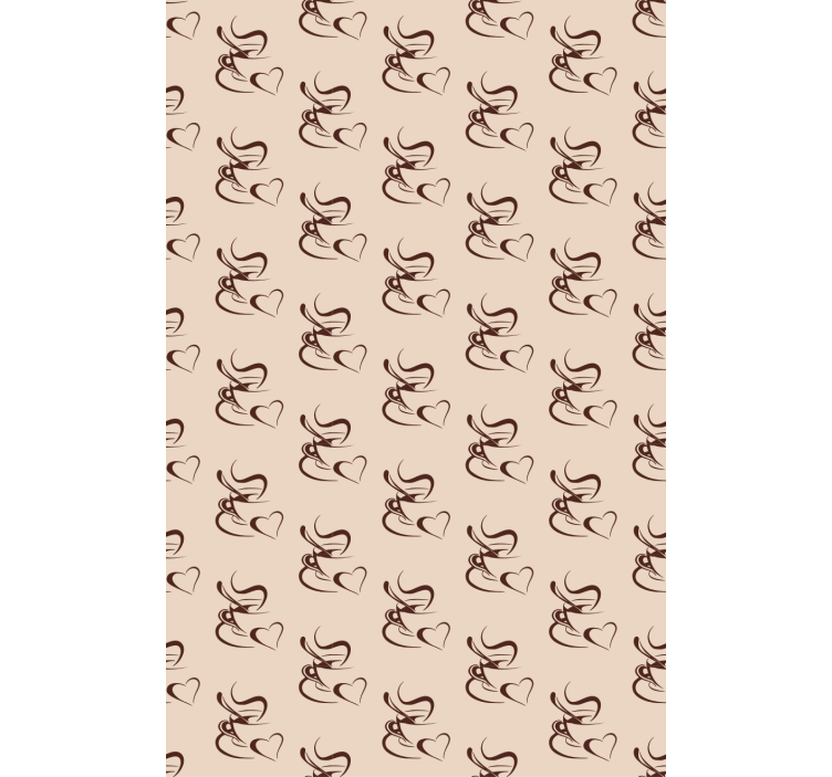 厨房卷簾道 咖啡爱好者插画 - TenStickers