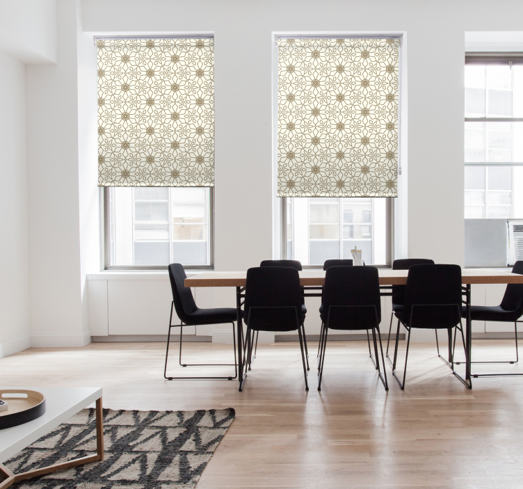 陶瓷地理纹理和图案卷簾 - TenStickers