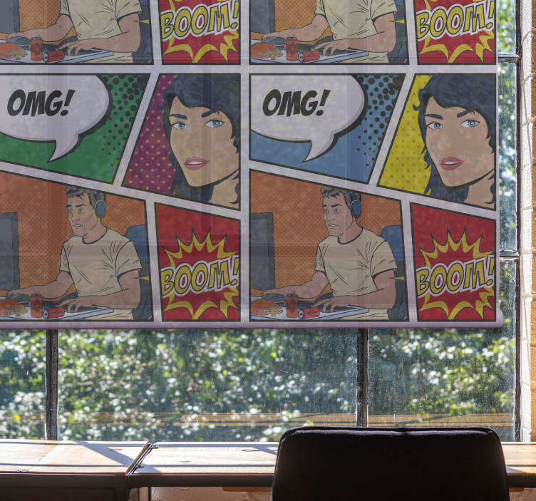 玩家乐趣极客卷帘 - TenStickers