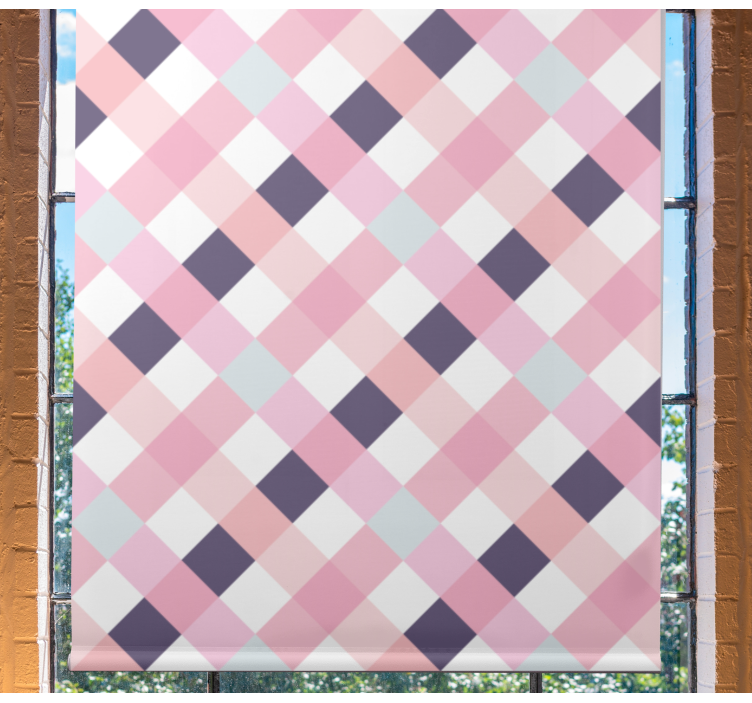 现代盲人钻石图案和谐设计 - TenStickers