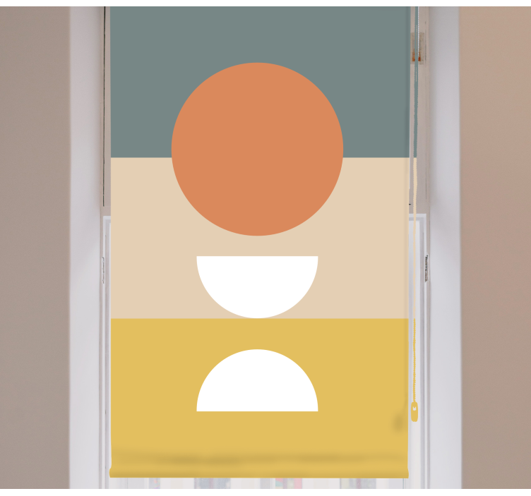 现代盲人几何形状排列 - TenStickers