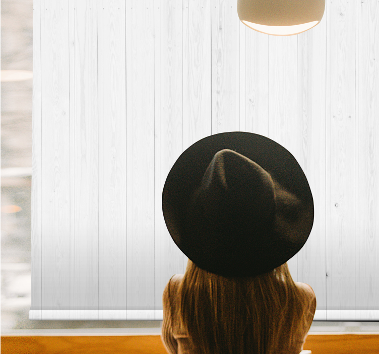 现代盲人灰色木板 - TenStickers