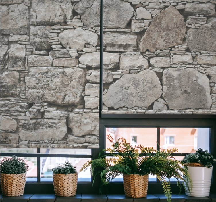 纹理和图案的盲人石墙效果 - TenStickers