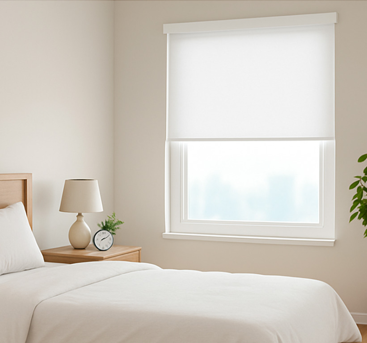 白盲 清晰简洁的设计 - TenStickers