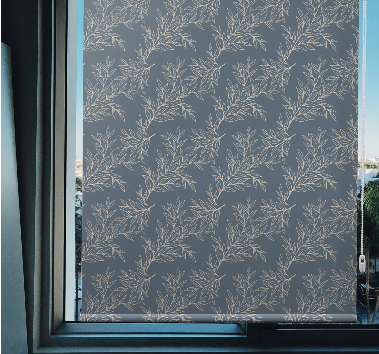 柳枝“新怀旧风”树卷簾 - TenStickers