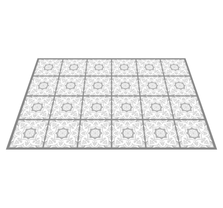 乙烯基餐垫原版 灰色调 - TenStickers