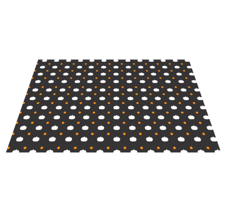 餐垫采用南瓜图案设计 - TenStickers