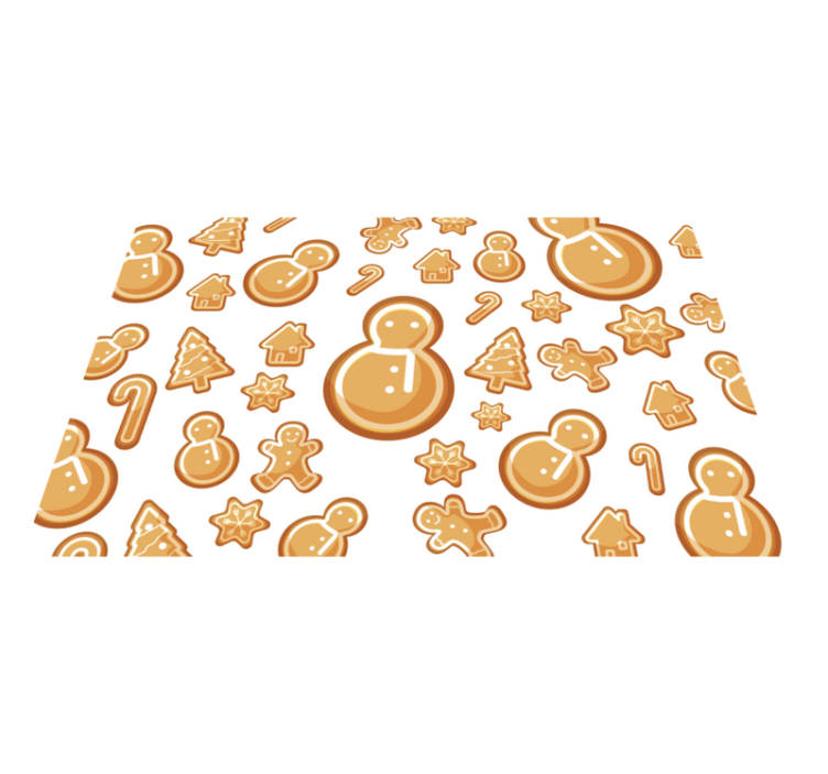 乙烯基圣诞餐垫节日欢庆造型 - TenStickers