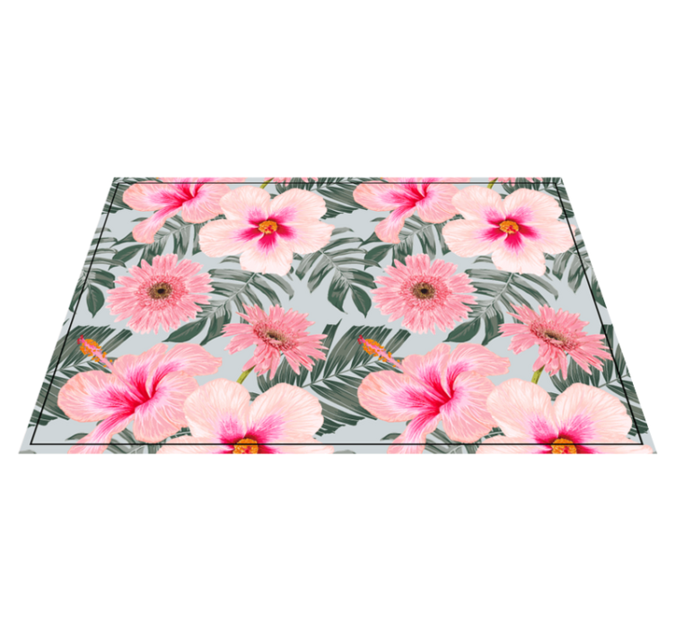 彩色粉彩画现代餐垫 - TenStickers