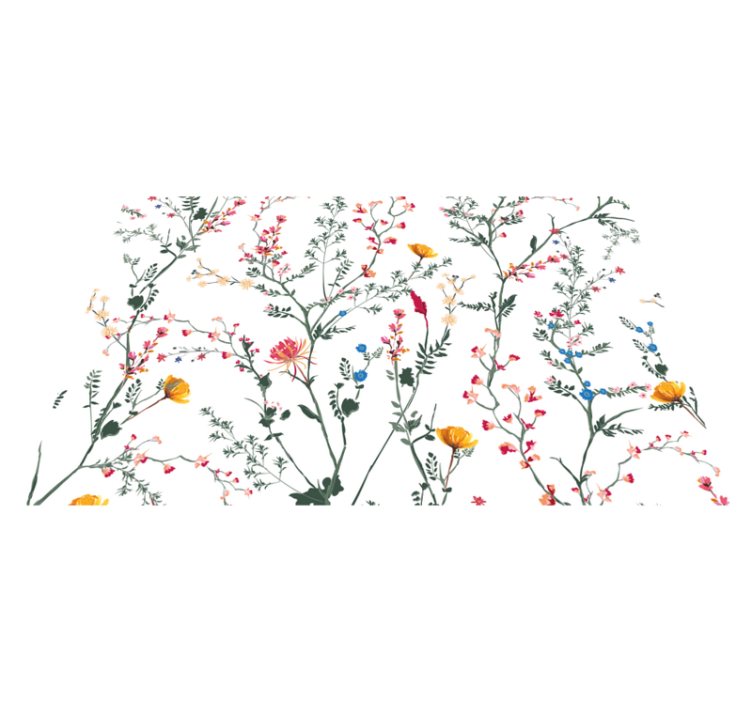 乙烯基餐垫原版花卉图案系列 - TenStickers