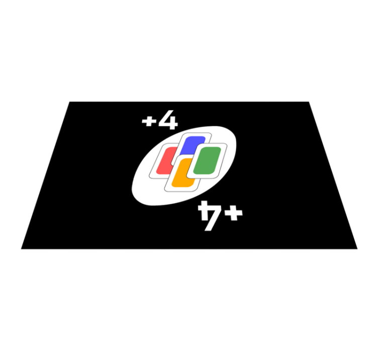乙烯基餐垫原版卡牌游戏风格设计 - TenStickers