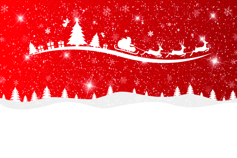 圣诞波乙烯基餐垫 - TenStickers