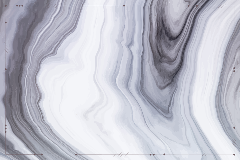 乙烯基餐垫优雅大理石图案 - TenStickers