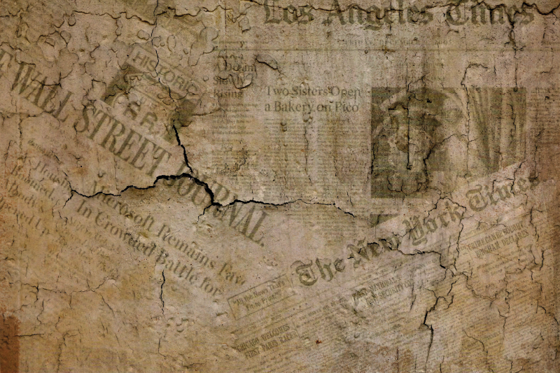 乙烯基餐垫贴图裂纹纸表面 - TenStickers