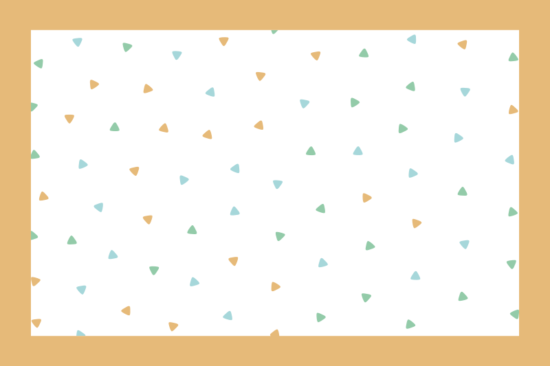 乙烯基餐垫品牌时尚三角形图案 - TenStickers