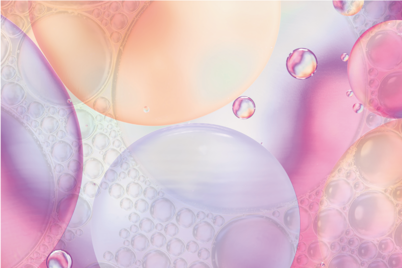 抽象的大气球优雅的餐垫 - TenStickers