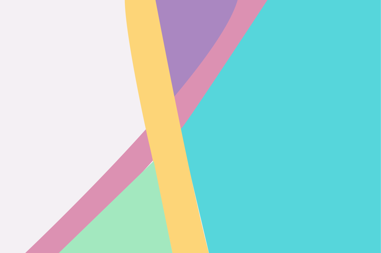 乙烯基餐垫抽象色彩分层设计 - TenStickers