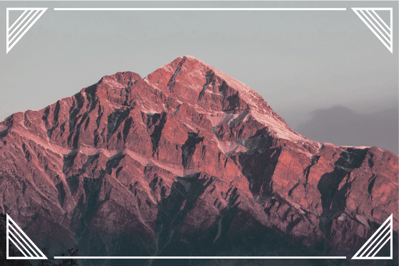 乙烯基餐垫山景宁静 - TenStickers