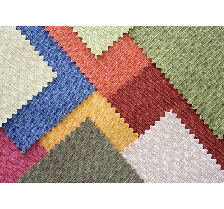 客厅的其他墙面壁画 几何纹理壁画 - TenStickers