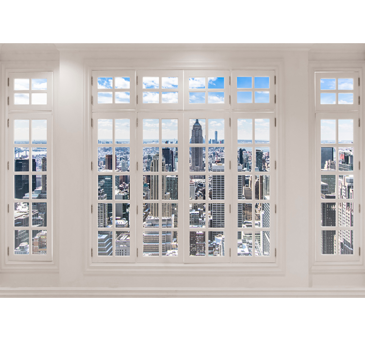 壁画 纽约壁画壁纸 城市全景 - TenStickers