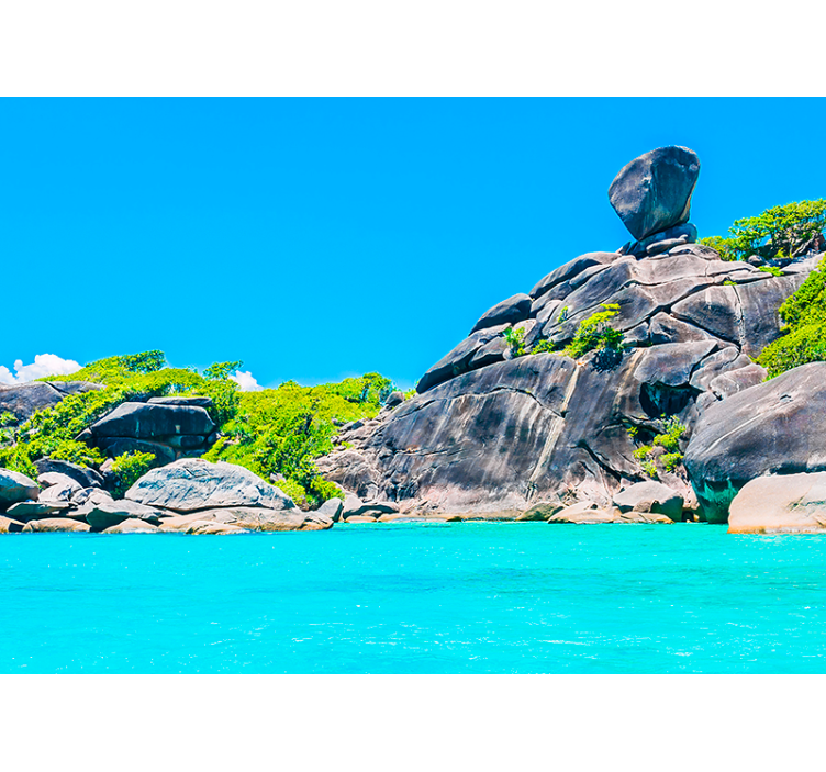 其他景观壁画 热带海景 - TenStickers