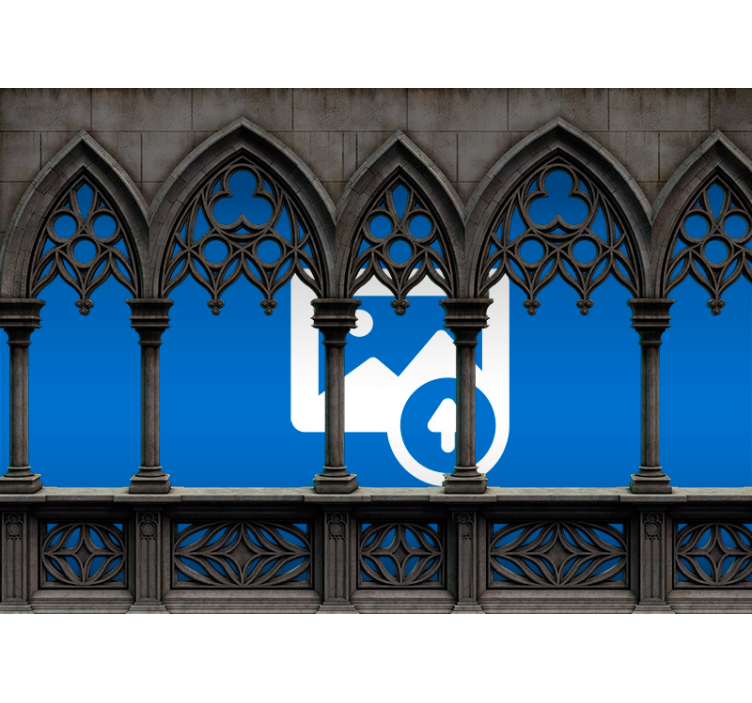 现代休息室3d壁画 - TenStickers