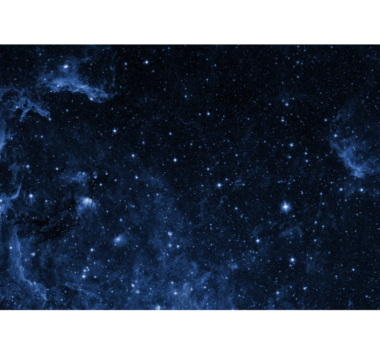 空间照片墙展现星空璀璨夜景 - TenStickers