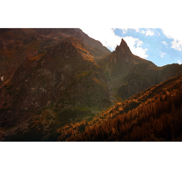 其他景观壁画高耸的山峰 - TenStickers