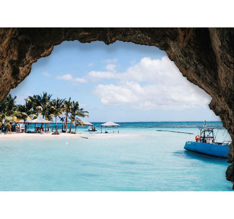 其他景观壁画热带海滨风光 - TenStickers