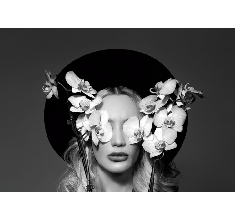 花卉照片墙 兰花的优雅 - TenStickers