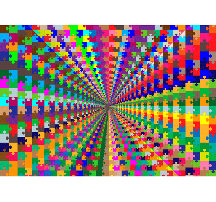 3d效果照片墙拼图爆炸效果 - TenStickers