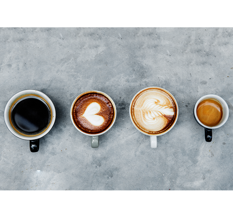 音乐照片墙咖啡艺术系列 - TenStickers