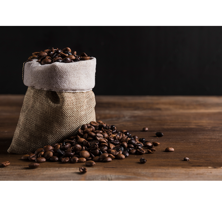 音乐照片墙 咖啡豆袋 - TenStickers