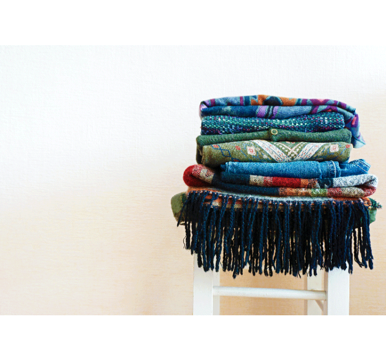 其他纹理和图案壁画 纹理包裹织物 - TenStickers