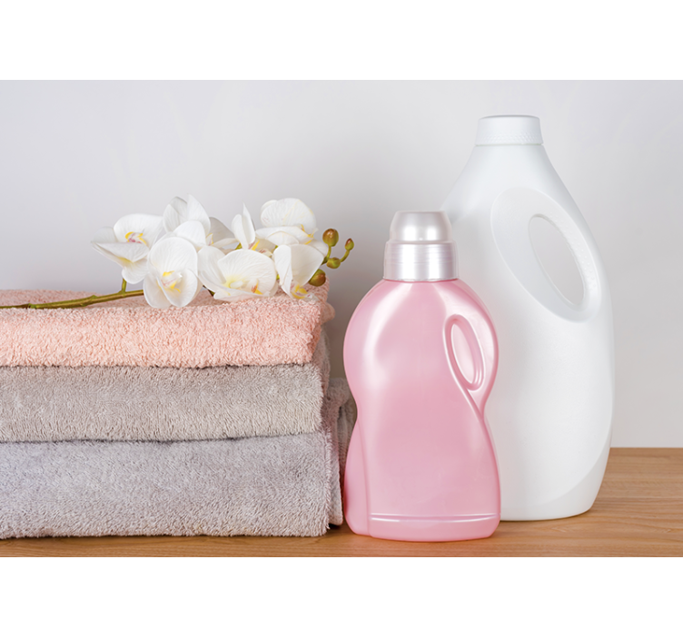 用于浴室的其他壁画 柔软毛巾摆放 - TenStickers