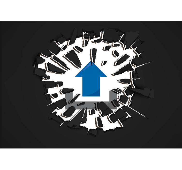 3d效果照片墙突破视野 - TenStickers