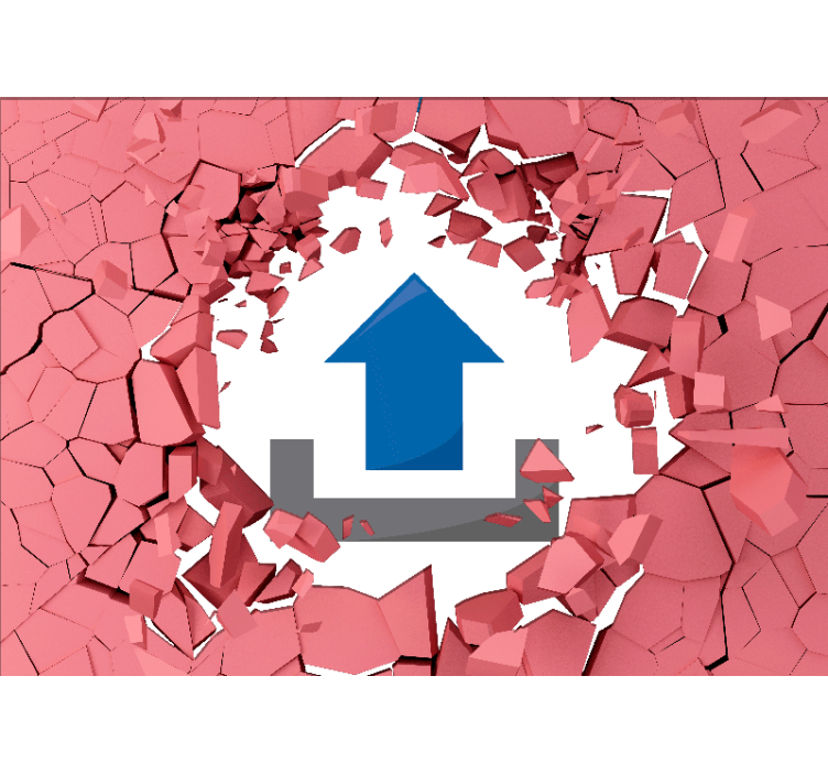 3d效果照片墙突破墙壁的界限 - TenStickers