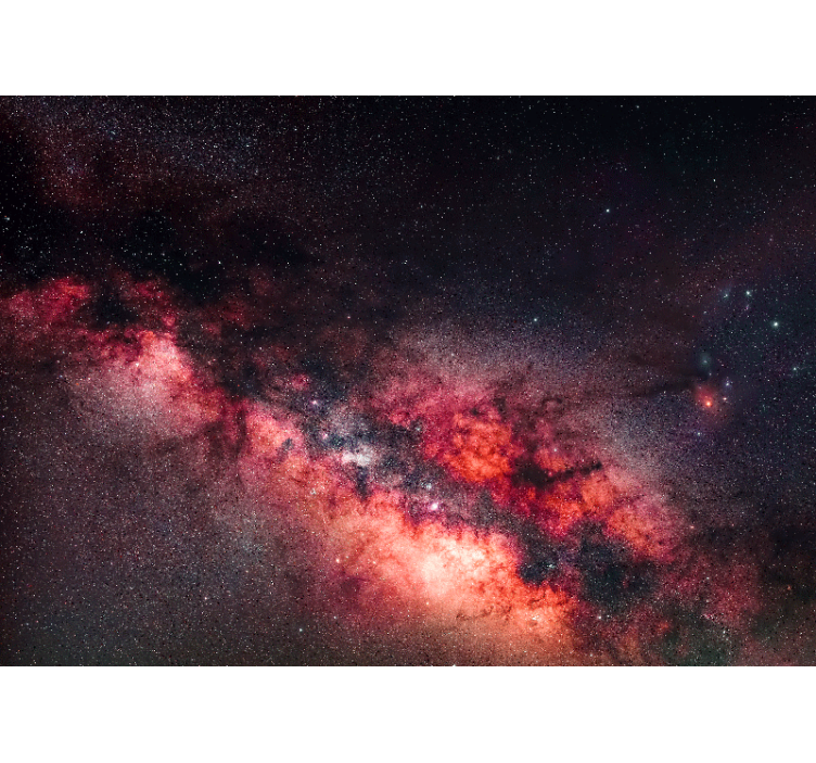 空间照片墙银河星云场景 - TenStickers