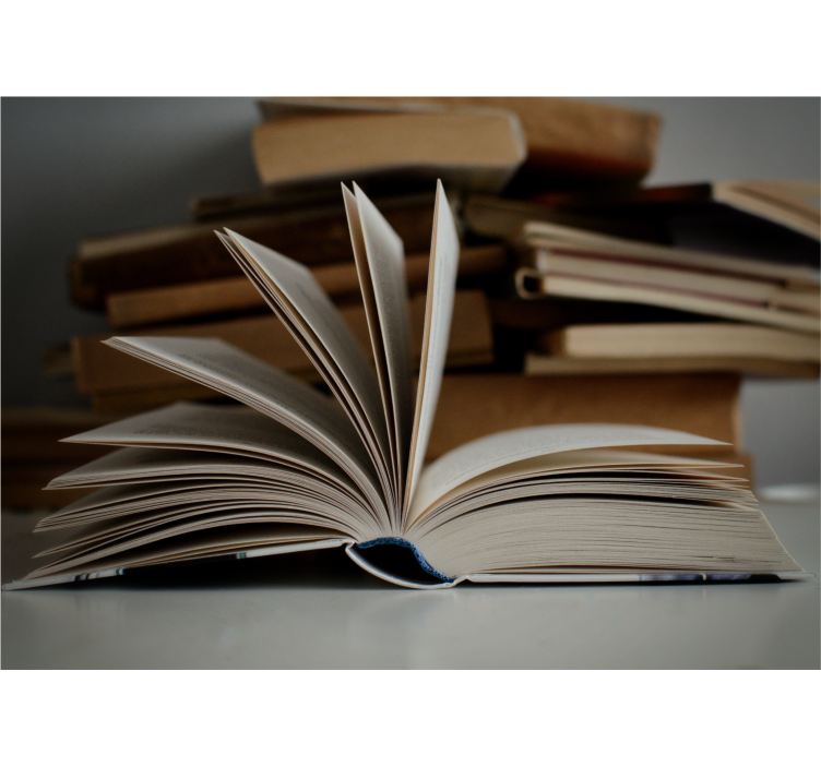 短语照片墙开放书本场景 - TenStickers