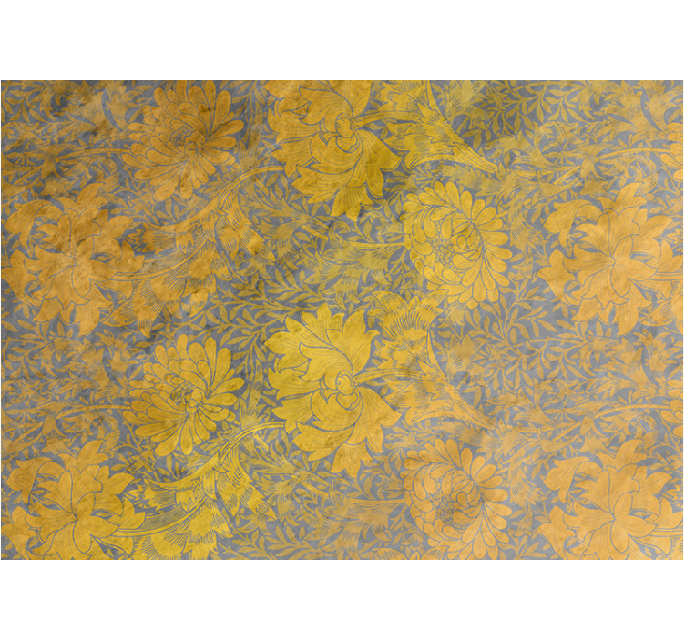 花卉照片墙花卉图案排列 - TenStickers