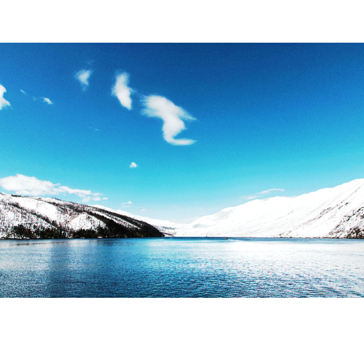 其他景观壁画雪山风光 - TenStickers