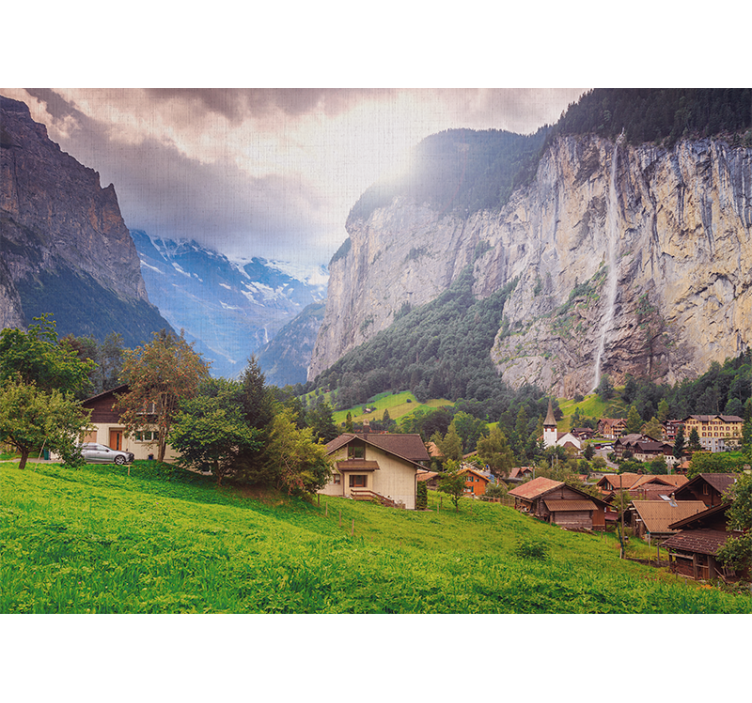 其他景观壁画山谷风光场景 - TenStickers
