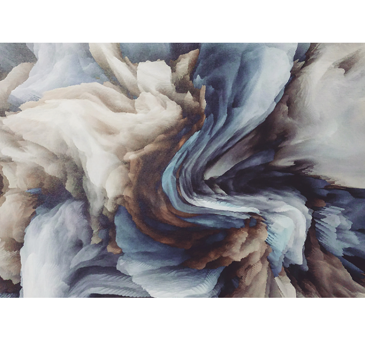 抽象照片墙旋转纹理图案 - TenStickers