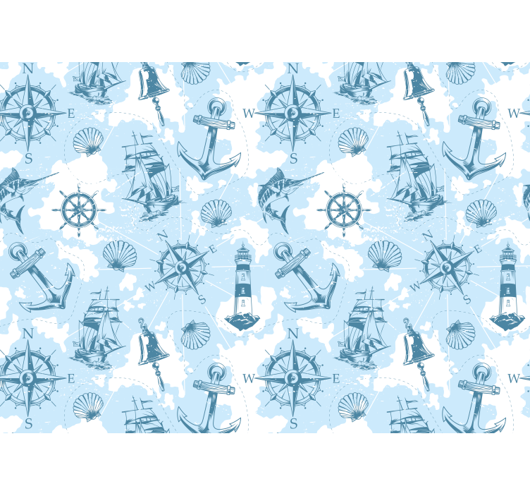 其他景观壁画海洋冒险元素 - TenStickers