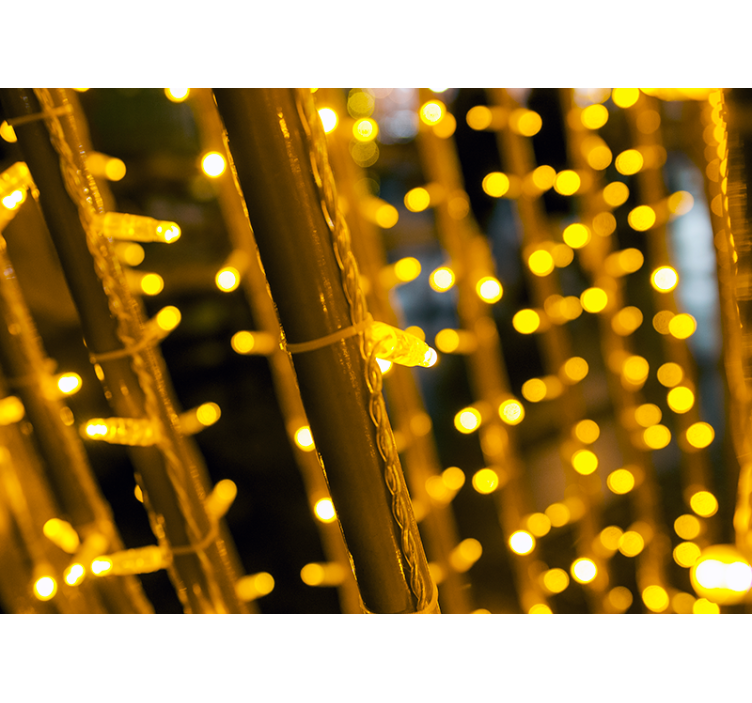 其他纹理和图案壁画发光光线图案 - TenStickers