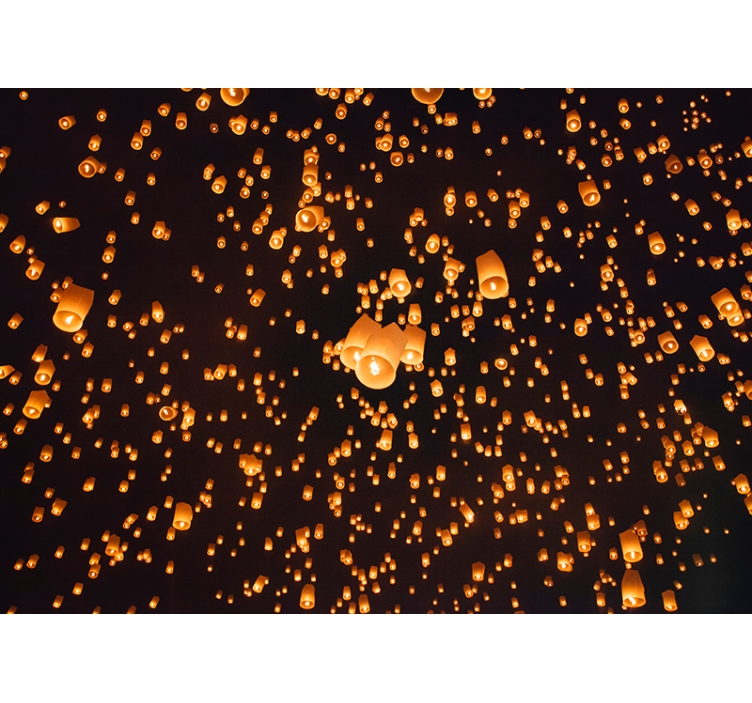 其他入口大厅壁画与放灯节 - TenStickers