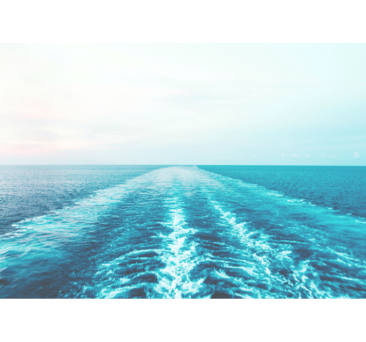 美丽清澈的海水婚姻壁画 - TenStickers