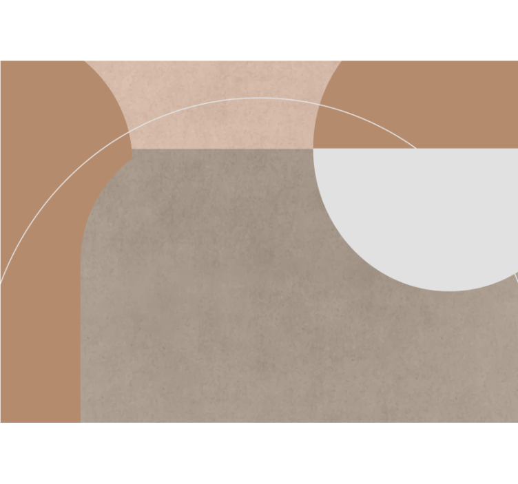 现代照片墙几何形状组合 - TenStickers