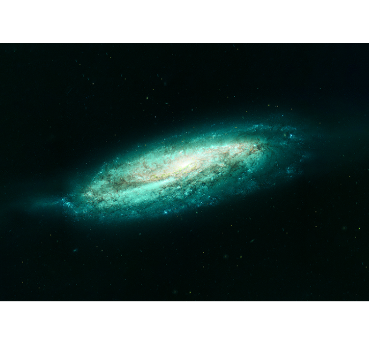 空间照片墙银河螺旋星系形成 - TenStickers