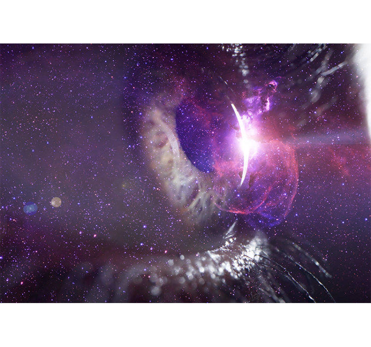 空间照片墙银河视角 - TenStickers